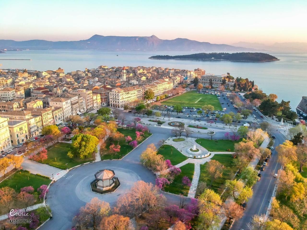 Gregos Rooftop Suite City Center W. Sea View Corfu  Ngoại thất bức ảnh